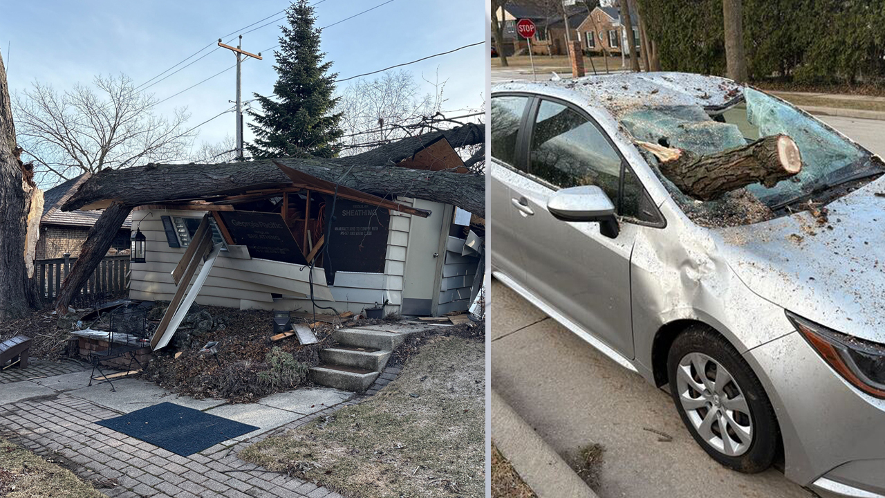 Strong winds knock out power | FOX6 Milwaukee