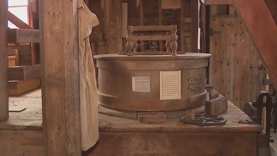 Several buildings dating back to mid to late 1800's