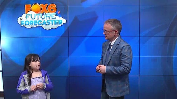 Aaliyah helps Rob with the weather