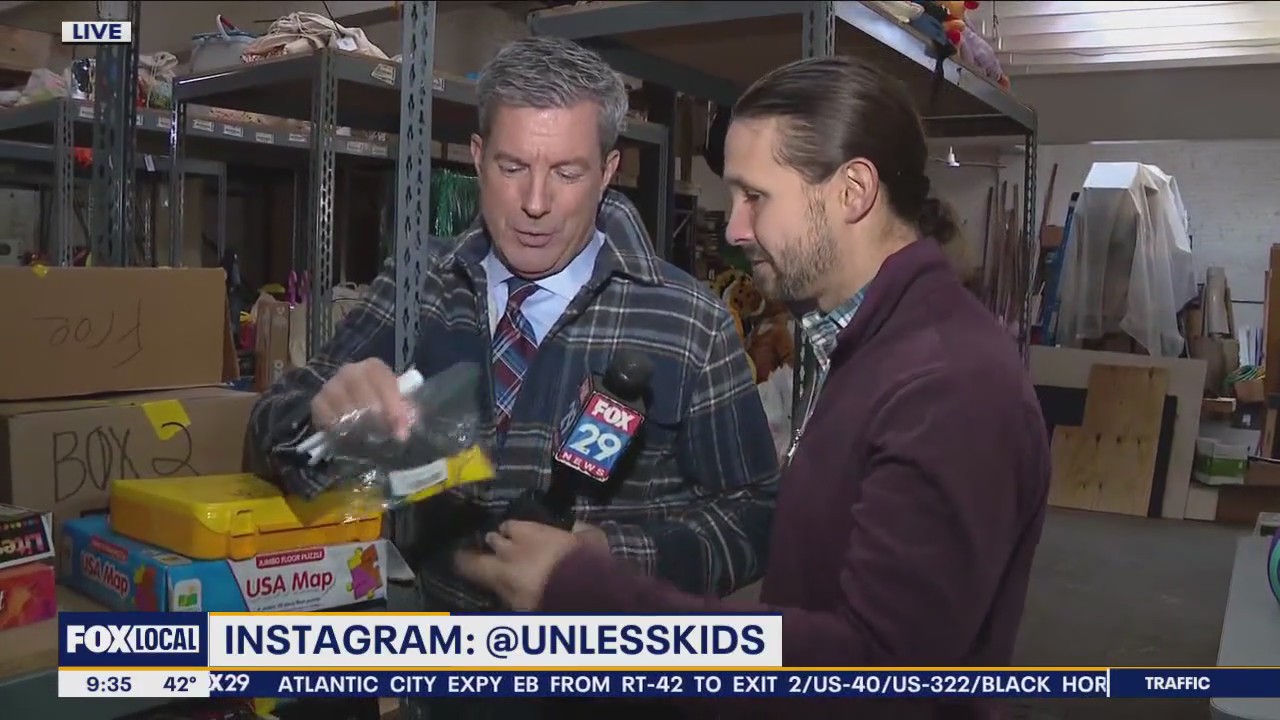 FOX 29's Bob Kelly visits 'Unless Kids' in Frankford.