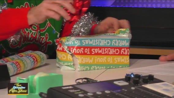 Wrapping Presents with Mike and Sue