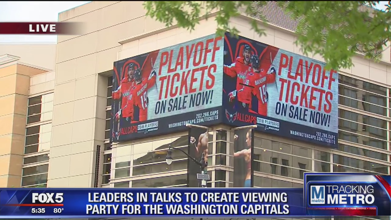 DC council member proposes idea of holding Capitals viewing party outside Capital One Arena