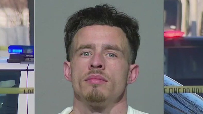 Police shooting, man charged with burglary