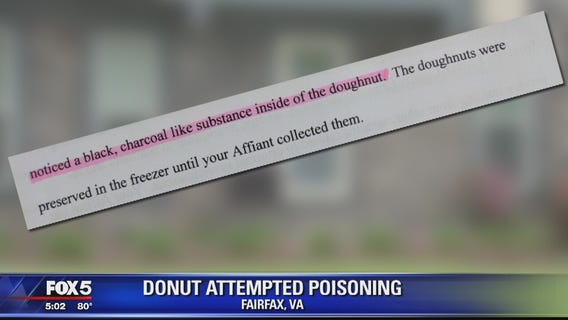 Fairfax County man tries to kill wife with poisoned donuts, court records say