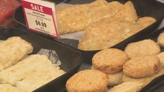 Freshest section of fish