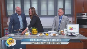 Healthy sweet treats; Easy no-bake recipes