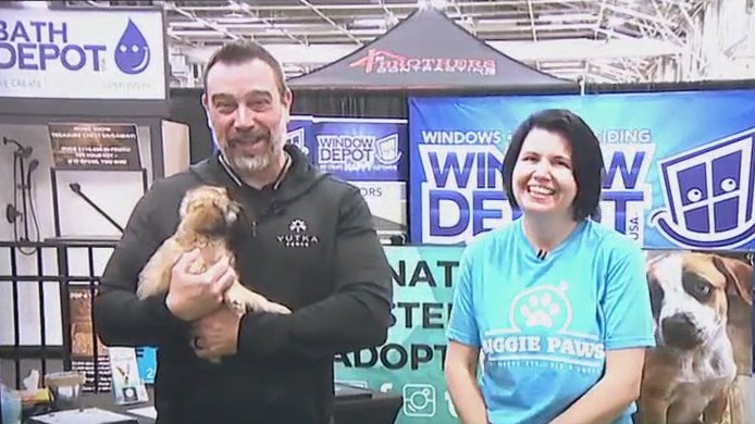 Pet products at Realtors Home and Garden Show