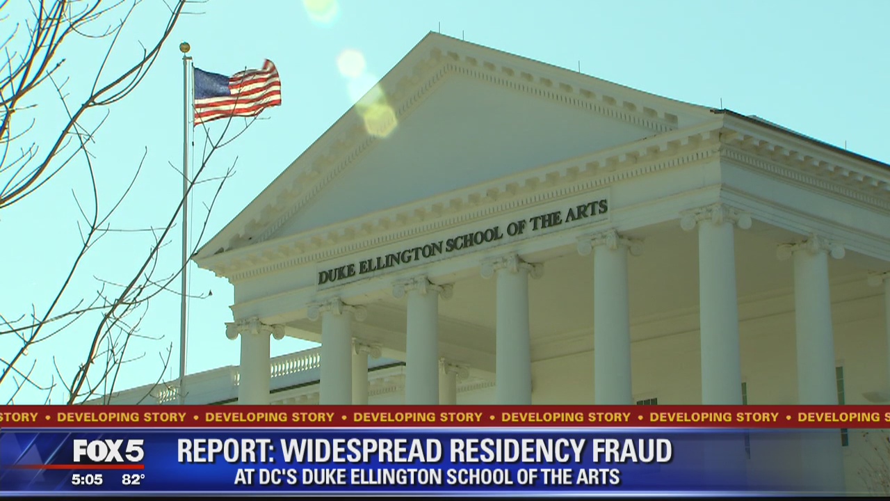Investigation finds residency enrollment fraud at DC's Duke Ellington School of the Arts