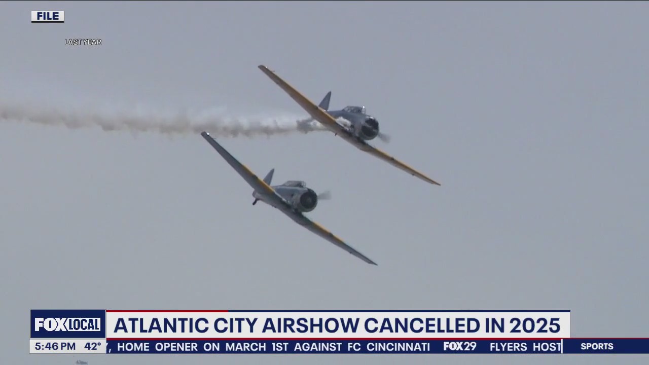 Atlantic City Airshow canceled for 2025