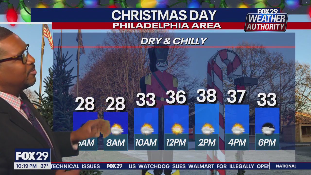 Weather Authority: 10 p.m. Tuesday forecast