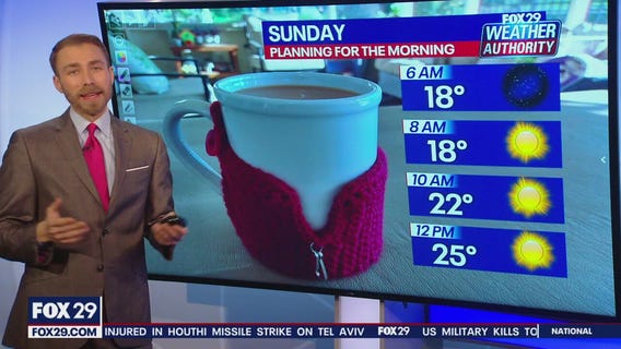 Weather Authority: 10 p.m. Saturday forecast