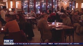 Restaurants packed Christmas Eve in Philly