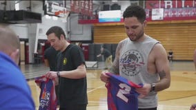 Waukesha Boots and Badges basketball game