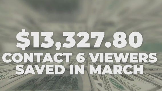 Contact 6 helps consumers save $13,000 in March 2025