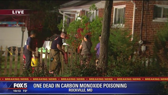Man dies after apparent carbon monoxide poisoning in Rockville home