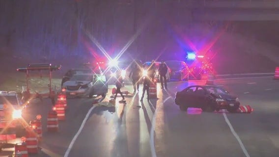 I-43 crash in Milwaukee; woman hit and killed