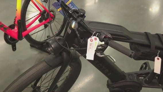 More than 2,000 bicycles on sale