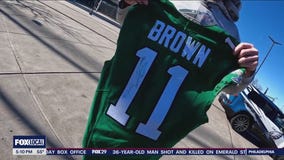 AJ Brown returns favor for Eagles fan who caught McKee?s 1st NFL touchdown ball
