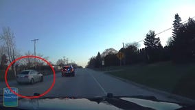 Pleasant Prairie police chase caught on cam
