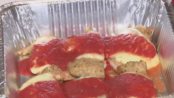 Mostaccioli dinner with Meatballs