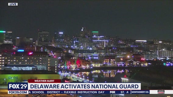 Delaware activates National Guard amid winter weather warning