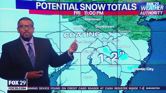 Weather Authority: 11 p.m. Thursday forecast