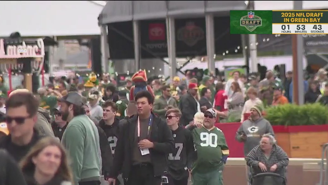 2025 NFL Draft; fans flock to Titletown