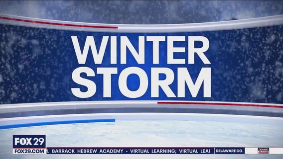 Winter storm on its way to Philly area