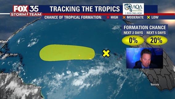 Hurricane center watching tropical wave in the Atlantic