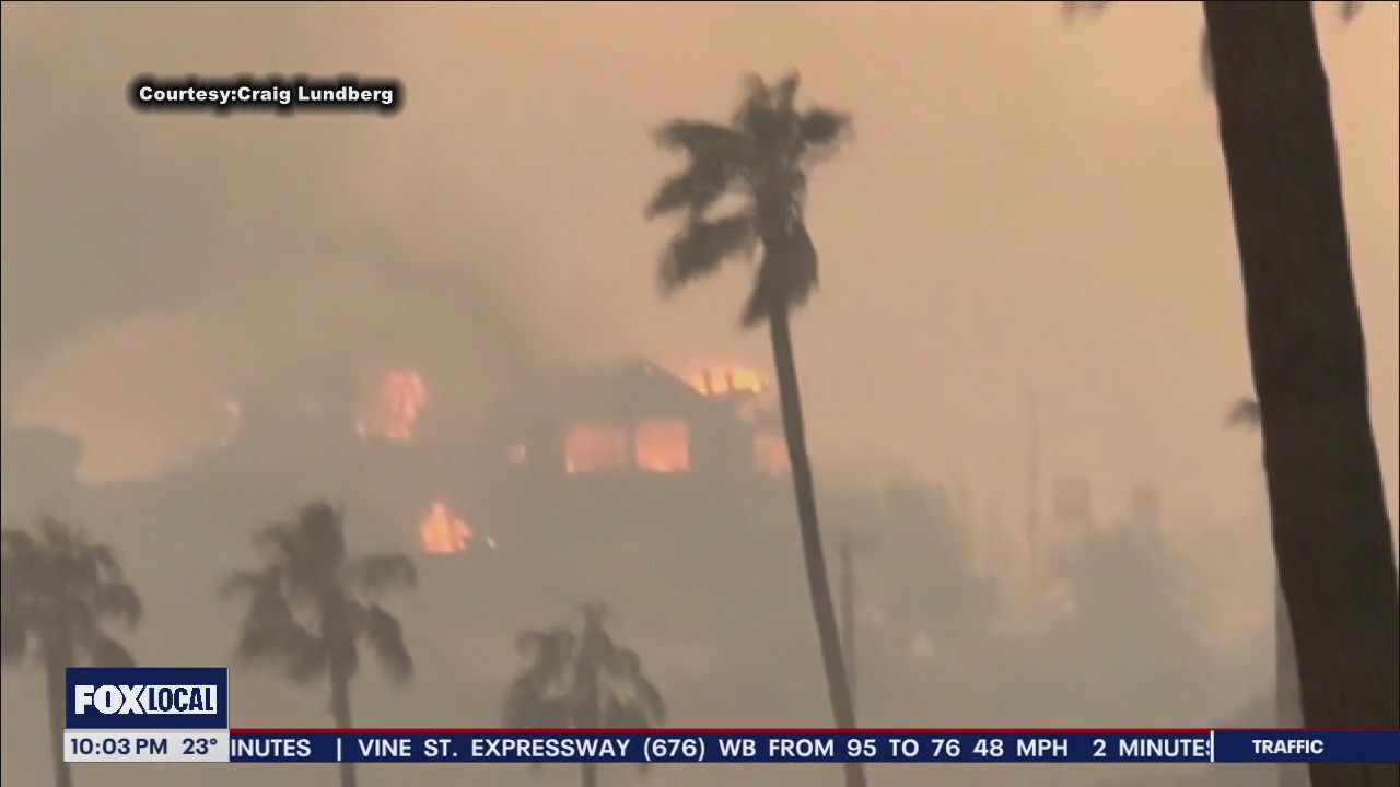 Former Delco residents living in southern Calif describe devastating wildfires