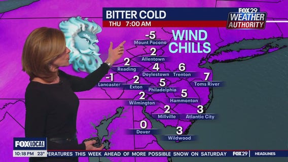 Weather Authority: 10 p.m. Wednesday forecast