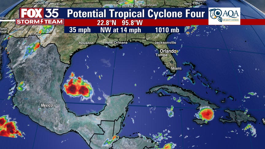 Hurricane center tracking 2 disturbances in the Atlantic | FOX 35 Orlando