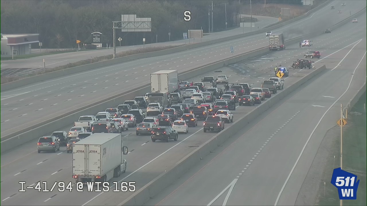 I-94 accident in Kenosha County