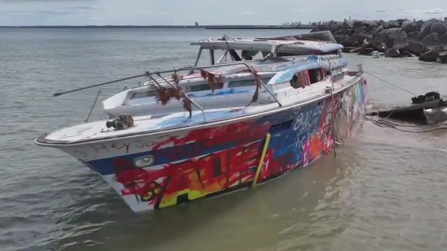 Plan B to remove abandoned boat