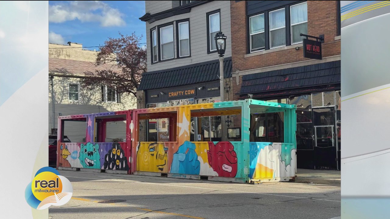 Park yourself at a 'parklet'; Patio drinking & dining spaces