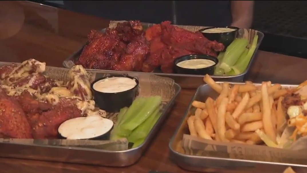 Wings at The Slow Buffalo