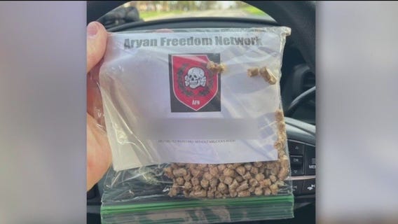 White supremacy flyers in southeast Wisconsin