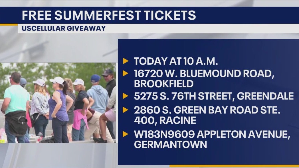 2025 Summerfest: Free tickets to Big Gig