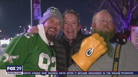 Eagles fans react after wild card win against Packers