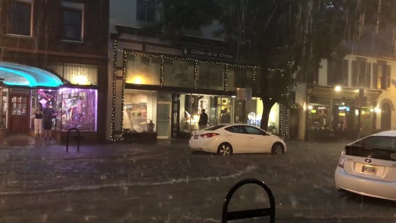 Flooding in Frederick, Maryland