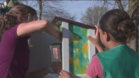 Girl Scouts install first aid kits in Bayside park
