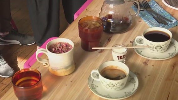 Coffee, tea, ceremonial cacao, and yoga