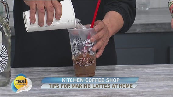 Coffee shop in your kitchen; Tips for making lattes at home