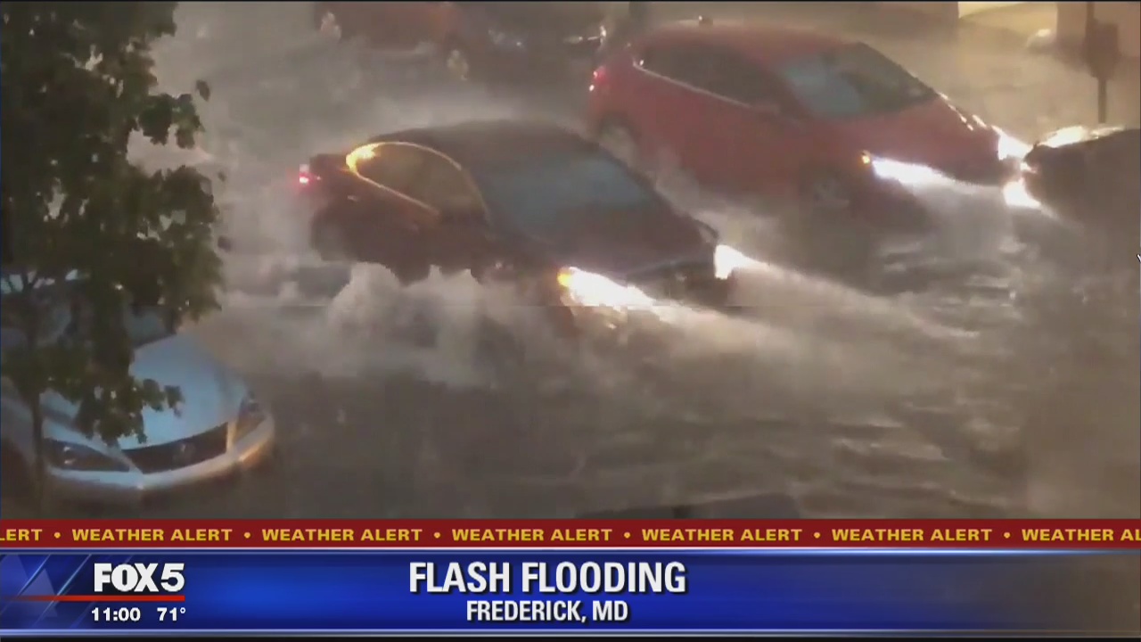 Major flooding in downtown Frederick | FOX 5 DC