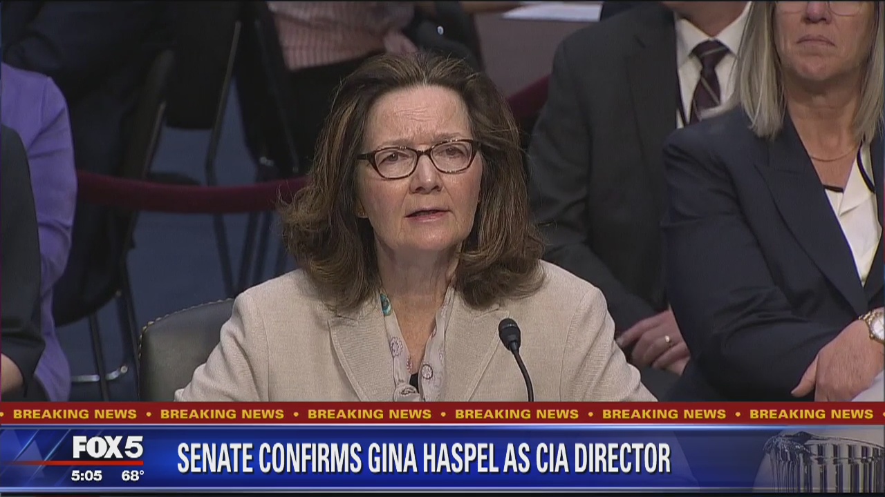 Senate votes to confirm Gina Haspel as 1st female CIA director