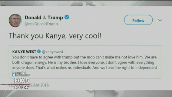 What's up with Kanye's tweets?