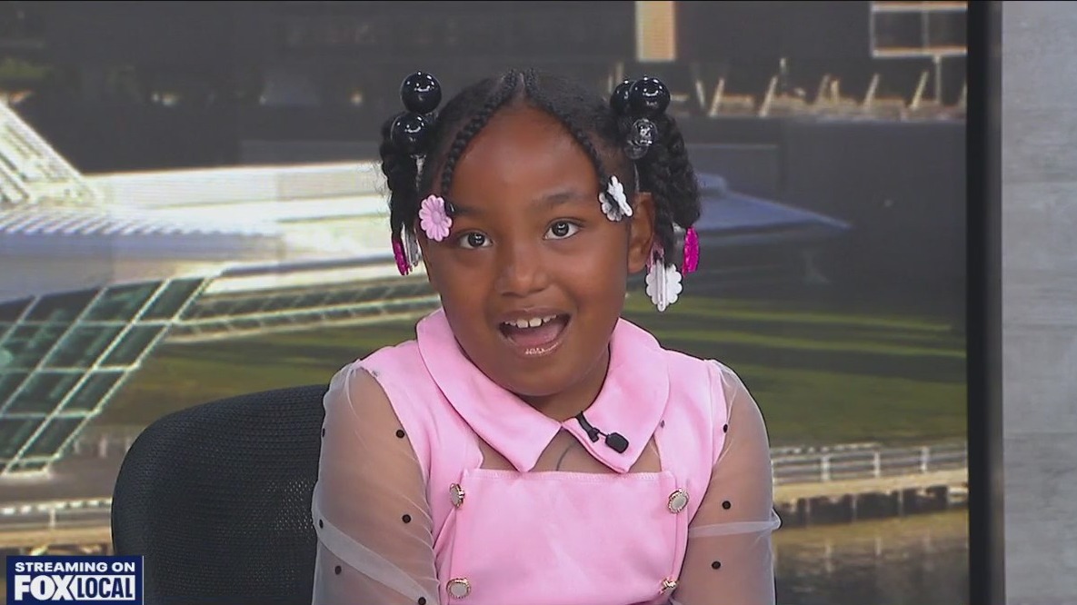 Demarianna helps Rob with the weather