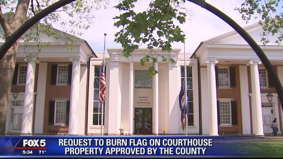 Activist receives conditional approval to burn Confederate-Nazi flag outside Loudoun Co. courthouse