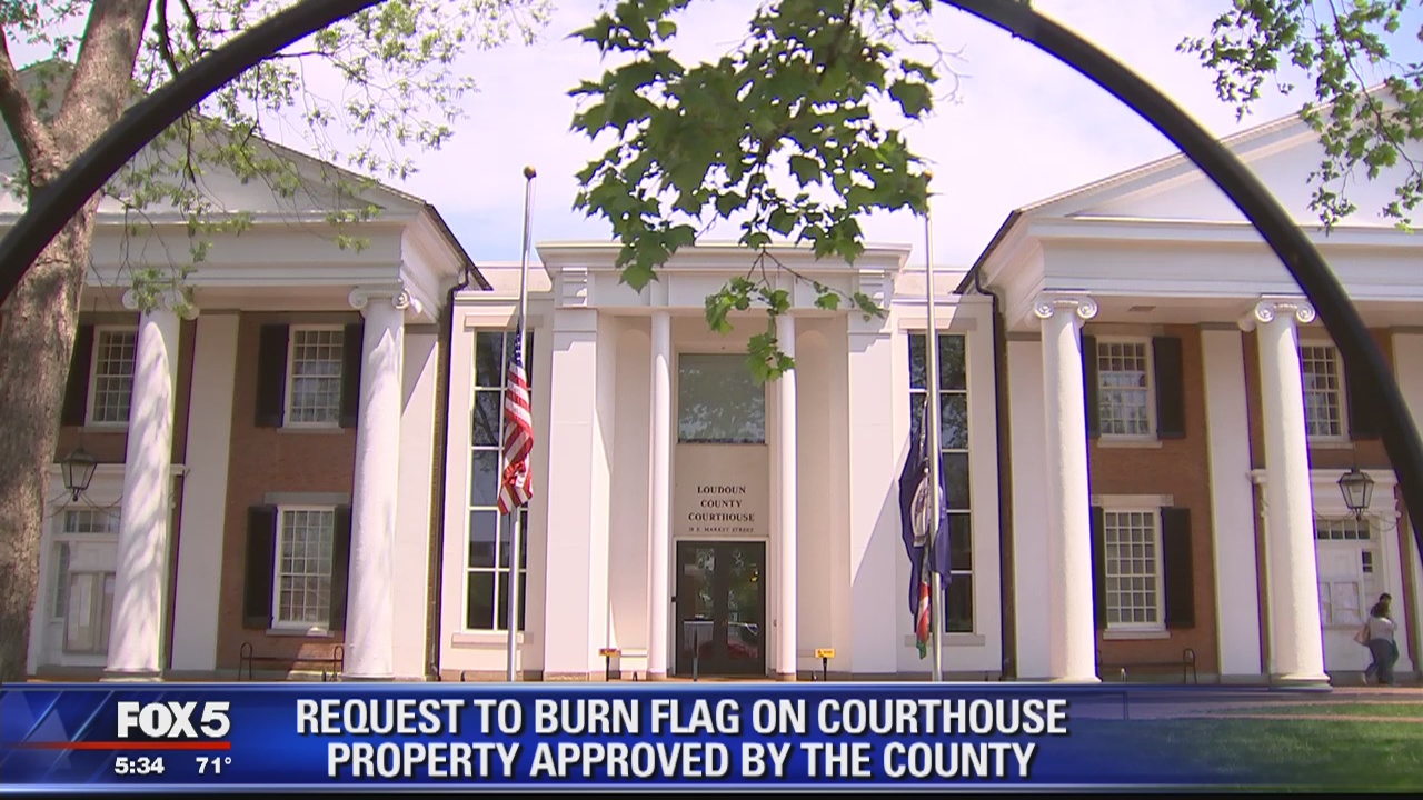 Activist receives conditional approval to burn Confederate-Nazi flag outside Loudoun Co. courthouse