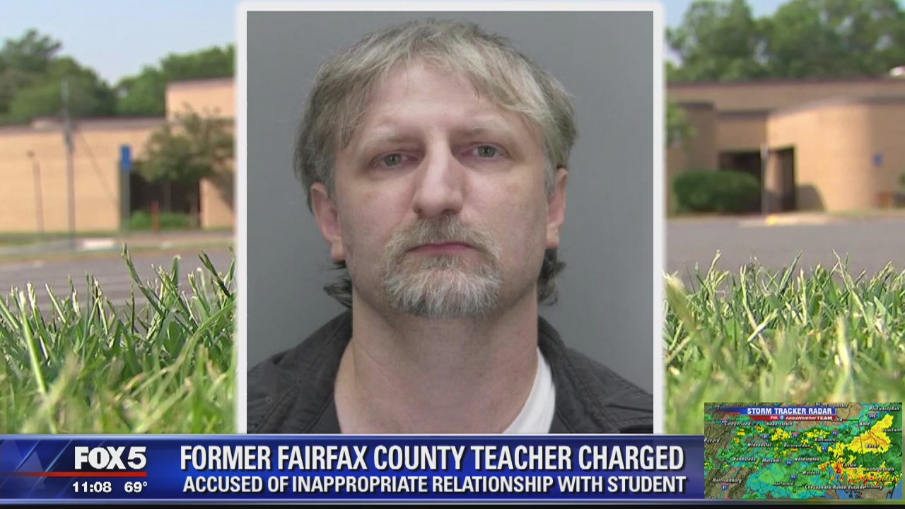Former Fairfax County middle school teacher charged with taking indecent liberties with a child